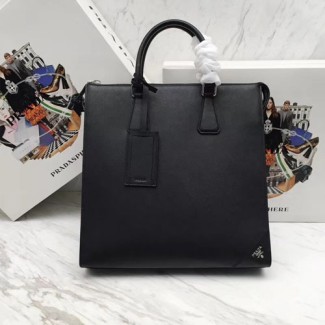 프라다 사피아노 신상 토트백 2VG079 블랙