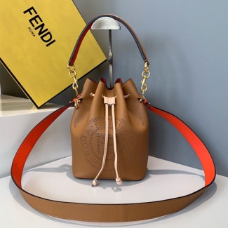 펜디 몬트레조 버킷백 8BT309 브라운