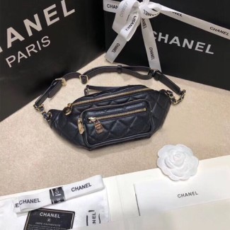 샤넬 신상 웨이스트백 S0556 블랙