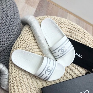 샤넬  신상 슬리퍼 G34217-2 화이트