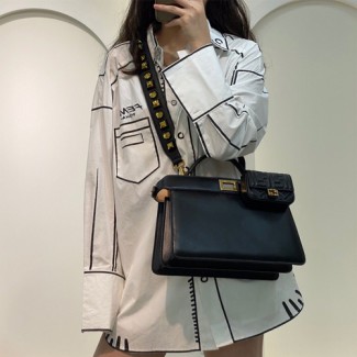 펜디 피카부 I SEE U EAST-WEST 8BN323 블랙