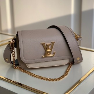루이비통 락미 텐더 체인 숄더백 M58557 그레이
