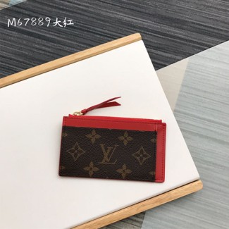 루이비통 지퍼 카드지갑 M67889 레드