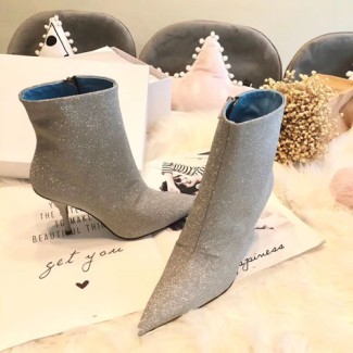 발렌시아가 신상 부츠 26310 실버