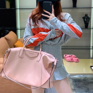 지방시 미디엄  안티고나 소프트 백 WD001 핑크