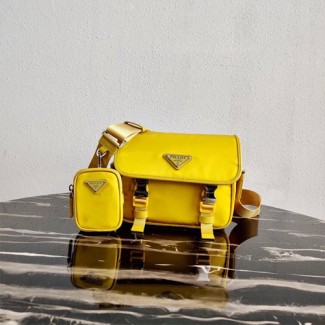 프라다 나일론 메신저 크로스백 2VD034 옐로우