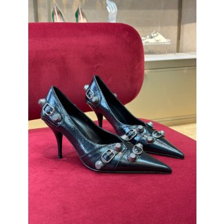 발렌시아가 여성용 펌프스 656070 블랙