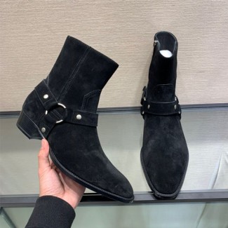 입생로랑 남성용 신상 부츠 484838-1 블랙