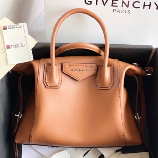 지방시 스몰 안티고나 소프트 백 WD498 브라운