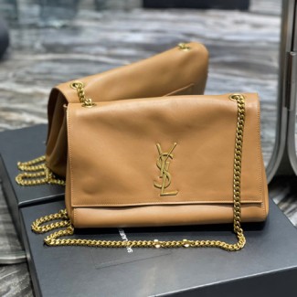 생로랑 케이트 미디움 리버서블 숄더백 553804 양면용 브라운