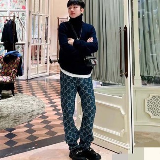 구찌 남여공용 바지 617576