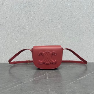 셀린느 트리오페 폴코 백 198263 버건디