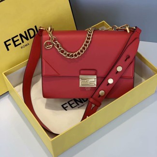 펜디 캔유 미듐 숄더백 8BT313 레드