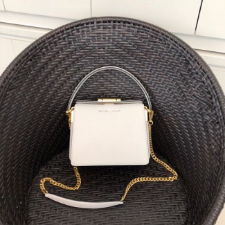 프라다 시빌 가죽 핸드백 1BA215 화이트