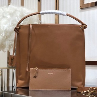 생로랑 태그 호보백 635266 브라운