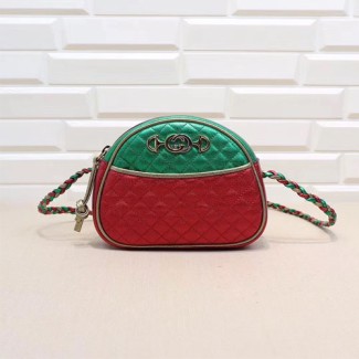 구찌 라미네이트 가죽 미니 백 534951 그린