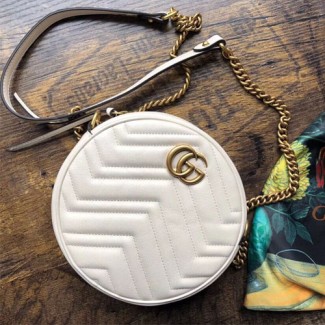 구찌 마몽 미니 라운드 숄더백 550154 화이트(특급제작)