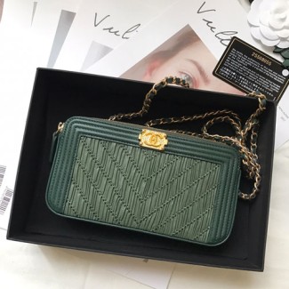 샤넬 신상 체인 미니백 S55019 그린