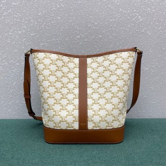 셀린느 트라이엄프 버킷백 미디엄 191132 아이보리