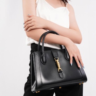 구찌 재키 1961 미디엄 토트백 649016 블랙