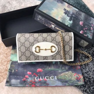 구찌 1955 홀스빗 체인백 621892 화이트