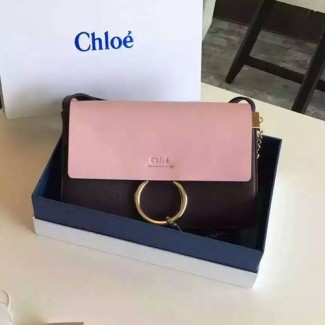 끌로에 페이 스몰 레더 숄더백 3S1127 핑크