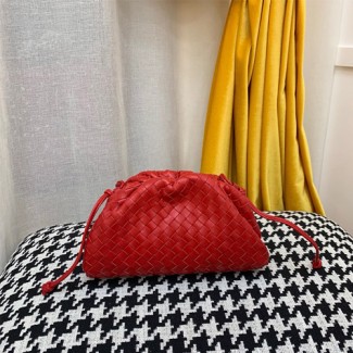 보테가 미니 파우치 585852 레드