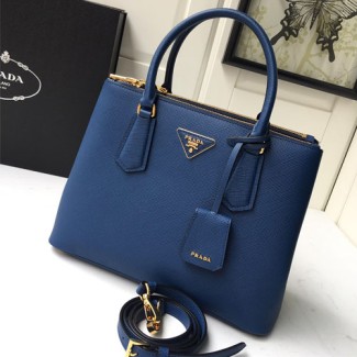 프라다 사피아노 갤러리아 토트백 1BA232 블루