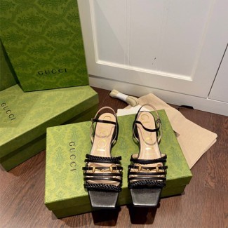 구찌 여성 샌들 621162 블랙