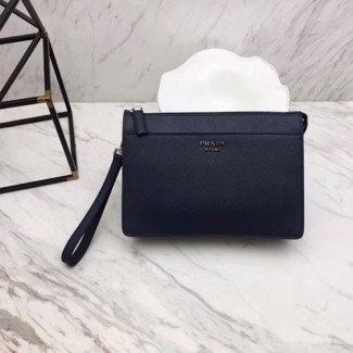 프라다 사피아노 신상 클러치백 2VF019 네이비