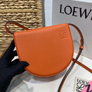 로에베 우먼스 힐 스몰 파우치 크로스백 183615 오렌지