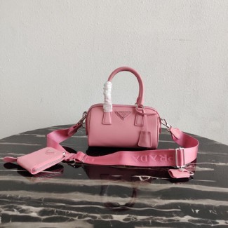 프라다 사피아노 테수토 숄더백 1BB846 핑크