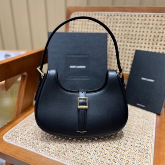 생로랑 르 퍼모아 호보백 672615 블랙