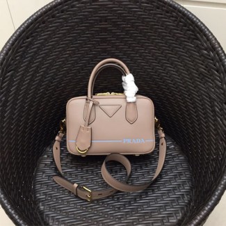 프라다 스몰 레더 토트 백 1BB049 베이지