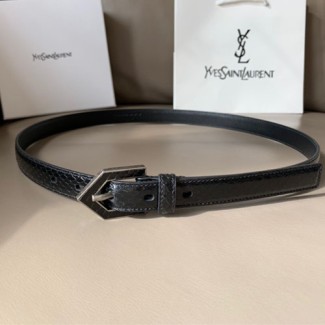 입생로랑 신상 벨트 Ysl9008  블랙  메탈