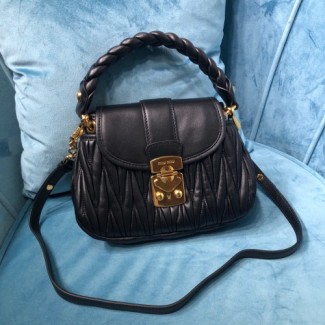 미우미우 마테라세 미우 코퍼 토트백 N88 5BH188-6