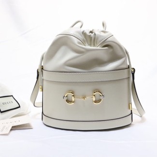 구찌 1955 홀스빗 버킷백 602118 화이트