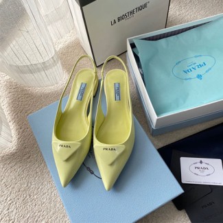 프라다 여성용 샌들 F0801 유광 옐로우