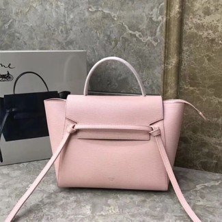 셀린느 신상 벨트백 175523 도마뱀 무늬 핑크