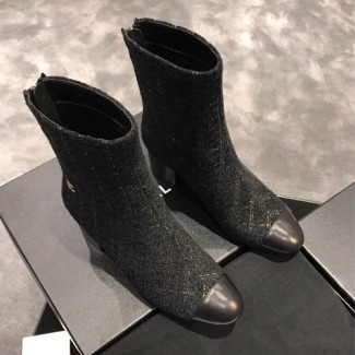 샤넬 여성용 신상 부츠 G34108 블랙