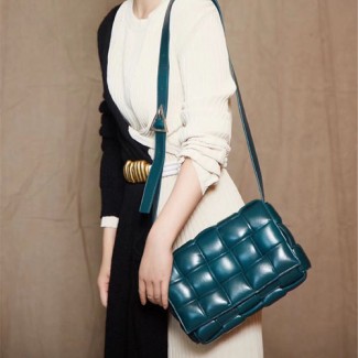 보테가 패딩 카세트 백 591970 청록색