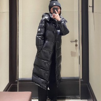 몽클레어 여성용 카베타즈 롱패딩 MC3693 블랙