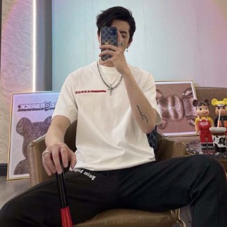 프라다 남여공용  반팔  3A507-2