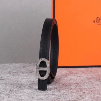 에르메스 여성용 신상 벨트 XTY180 블랙 은장