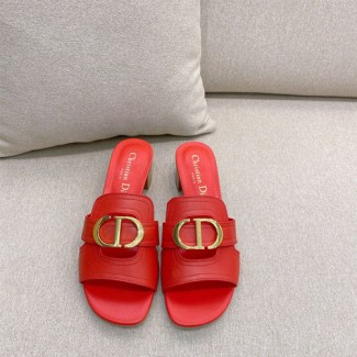 디올 여성용 신상 슬리퍼 KDI618-7 레드