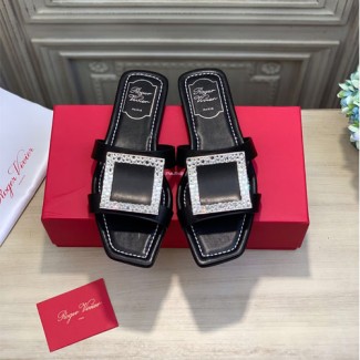 로저비비에 신상 슬리퍼 RV5480 블랙