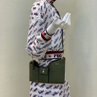 펜디 3 포켓 미니 백 8BS025 그린