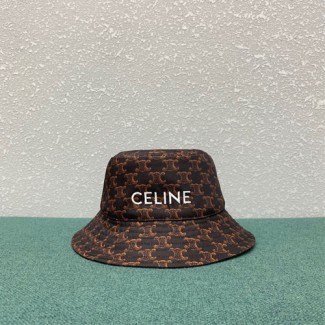 셀린느 신상 모자 183335 브라운