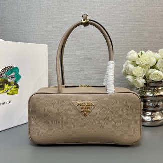 프라다 미디엄 가죽 토트 백 1BB126-2