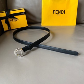 펜디 여성용 신상 벨트 FD2212  블랙  은장